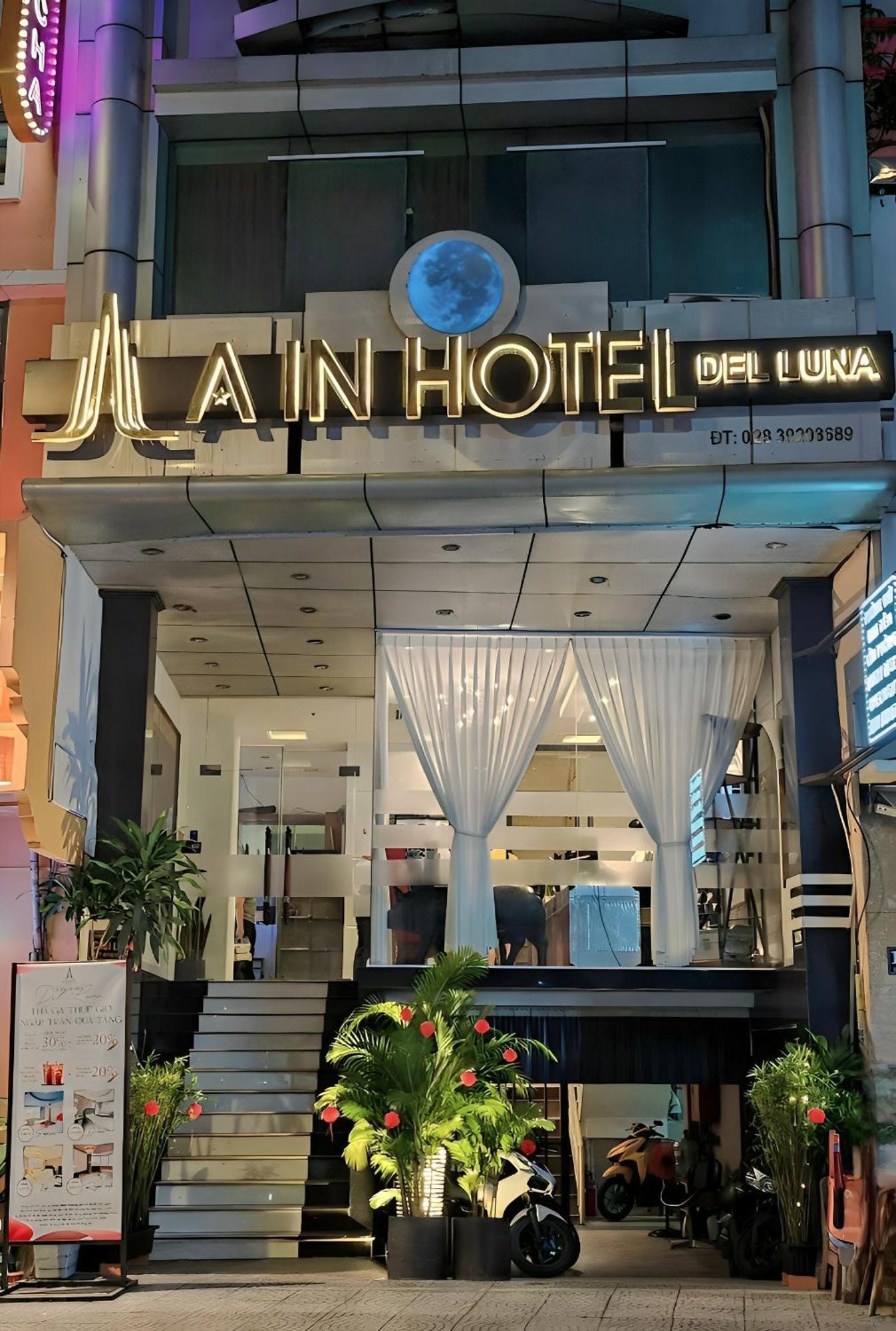 A In Hotel Del Luna Ho Chi Minh-Byen Eksteriør billede